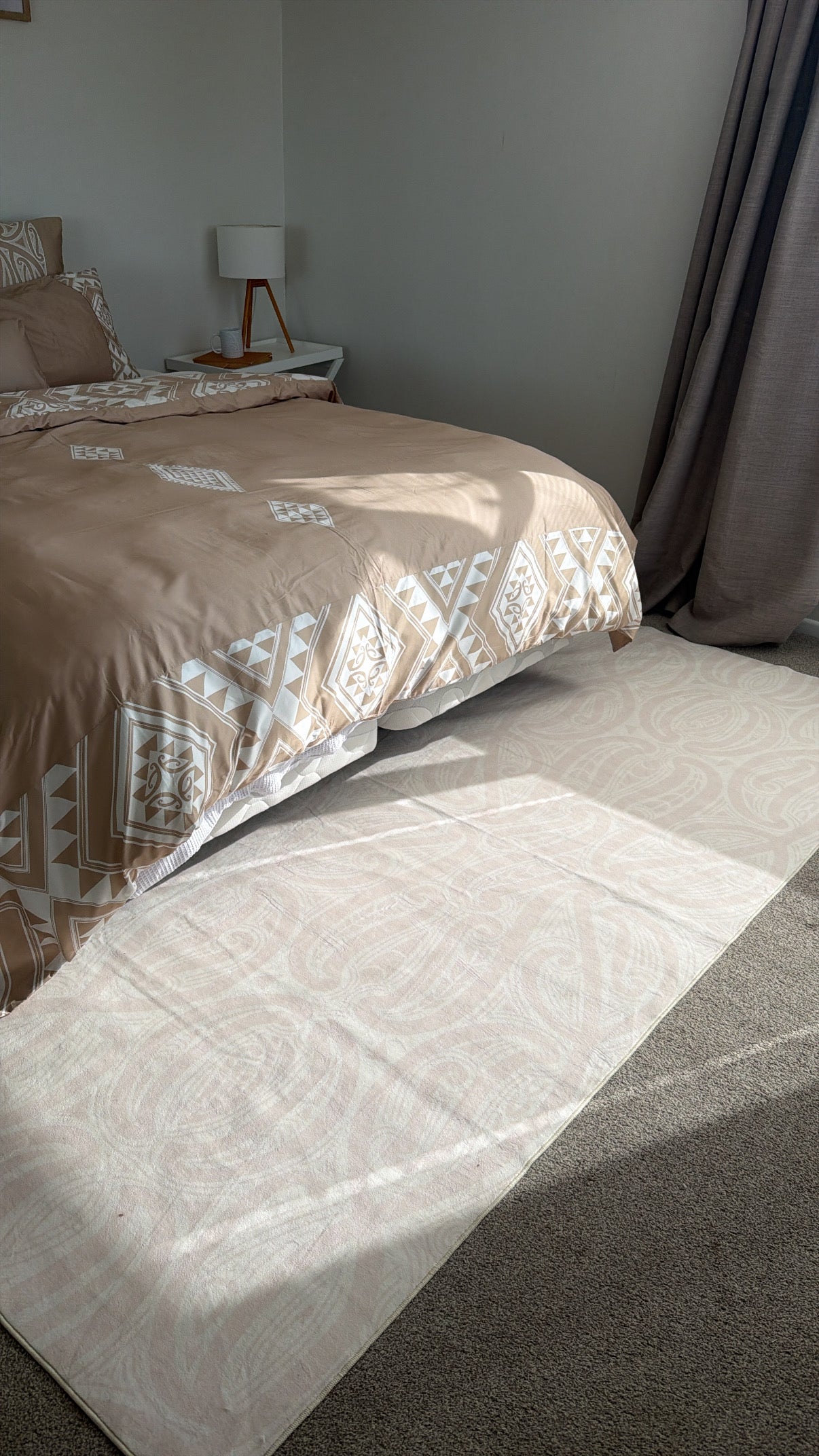 PRE-ORDER | TIĀ Printed Pile Rug (Blush Sand)
