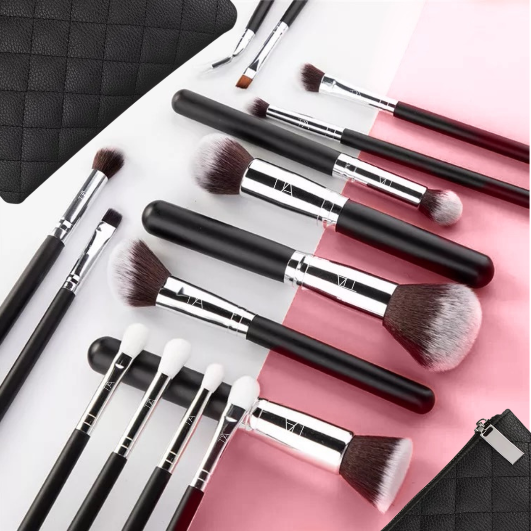 Luxury Black Brush Set 15pce